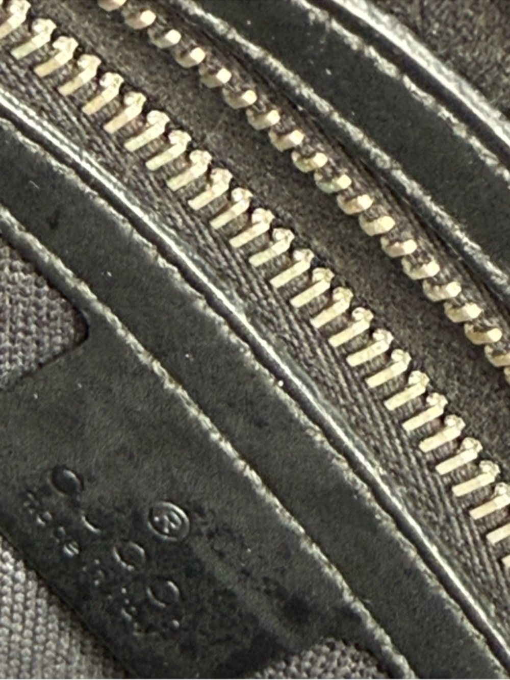 Gucci Black Monogram Messenger Bag with Red/Blue Strap - Picture 10 of 15